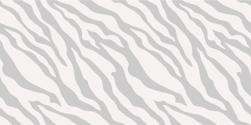 Gray Zebra Stripes animal print rug - TenStickers