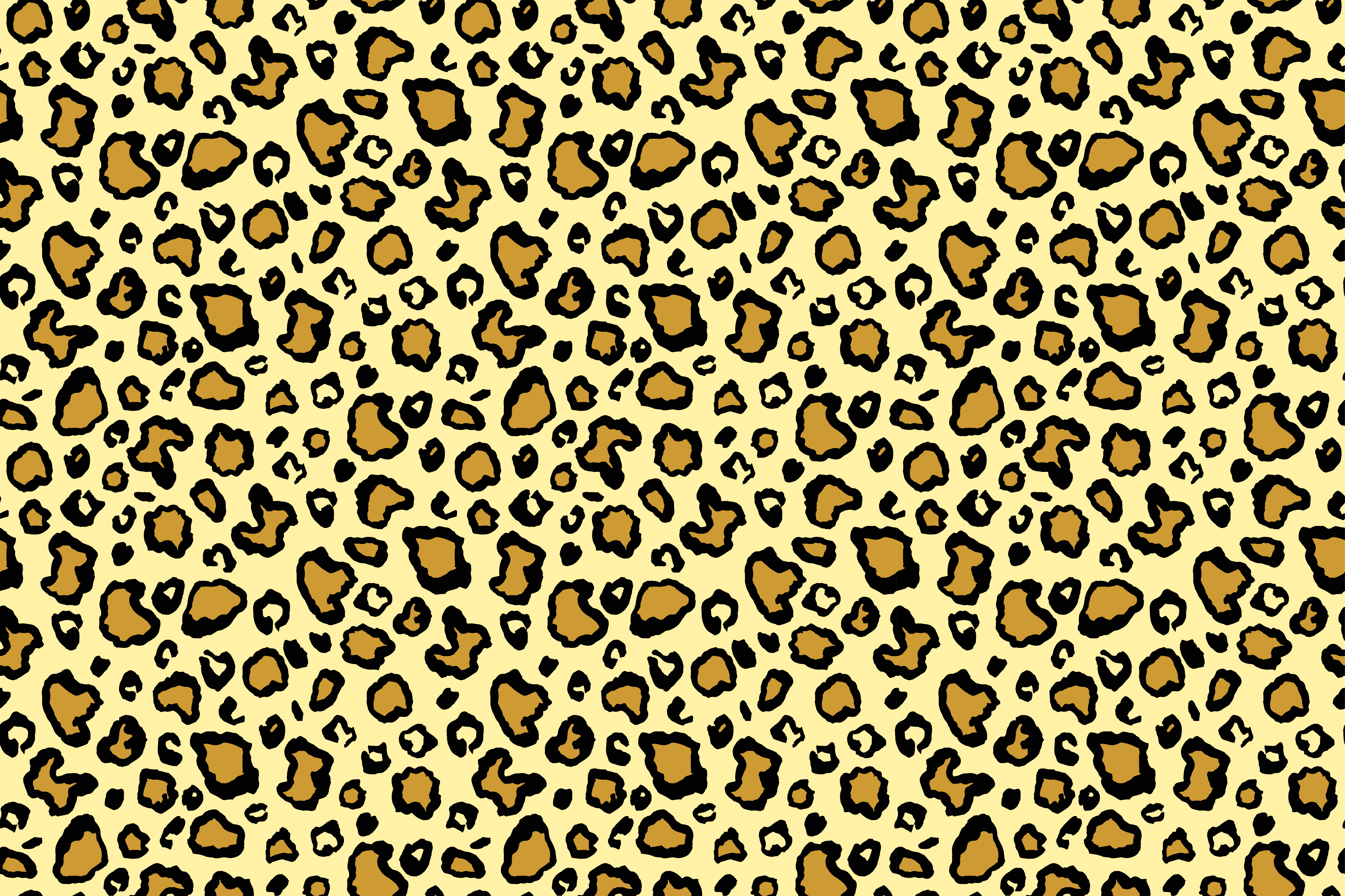 LEOPARD PATTERN PLAYFUL animal print rug - TenStickers