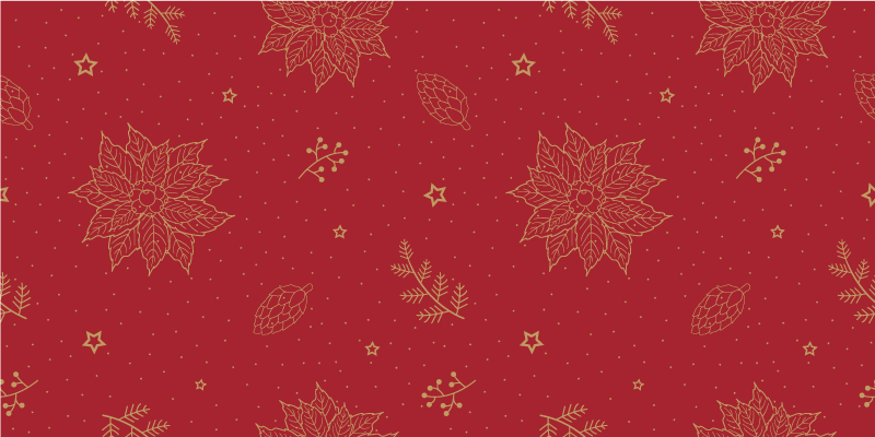 Festive Floral Motifs mandala rug - TenStickers