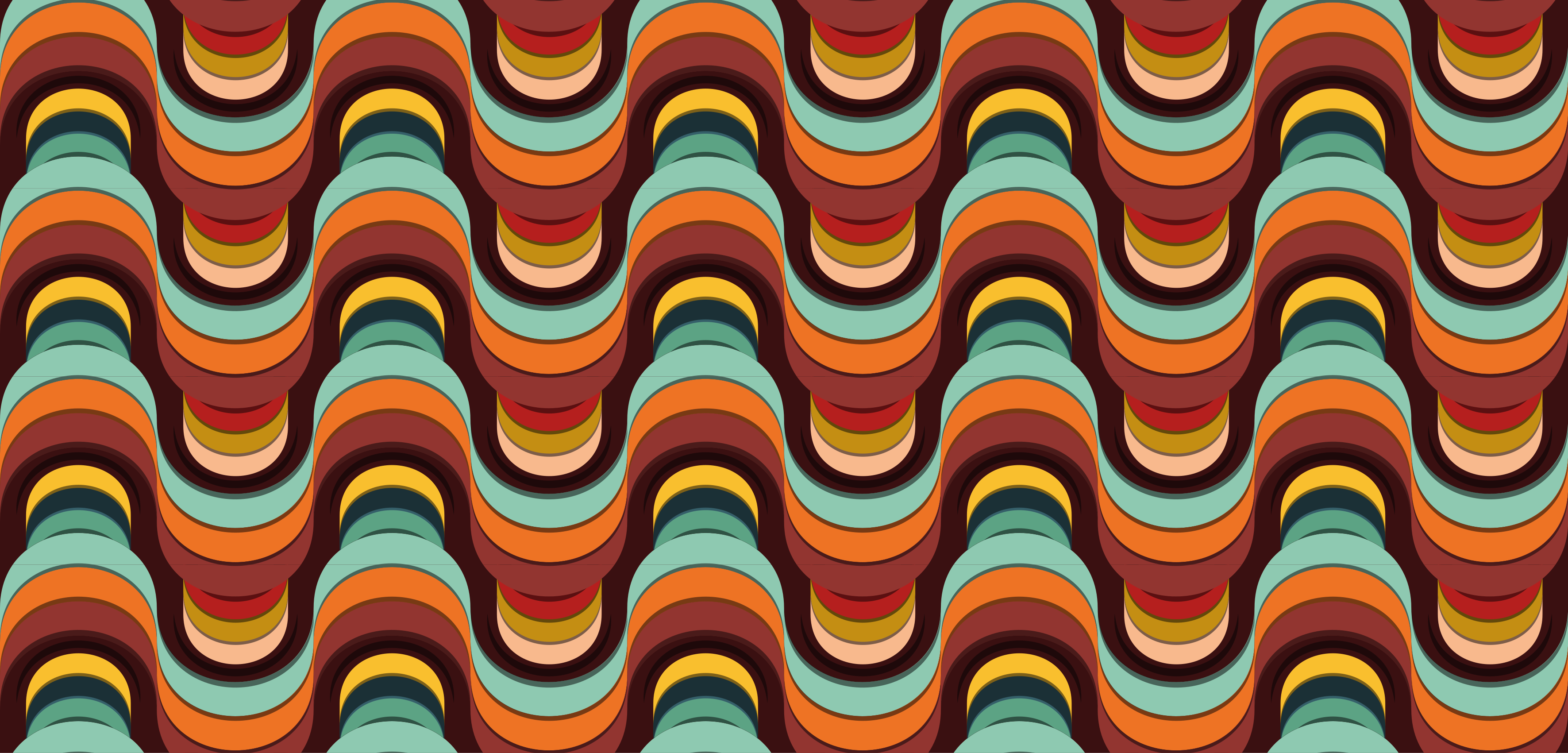 Lively Wave Concept modern rug - TenStickers