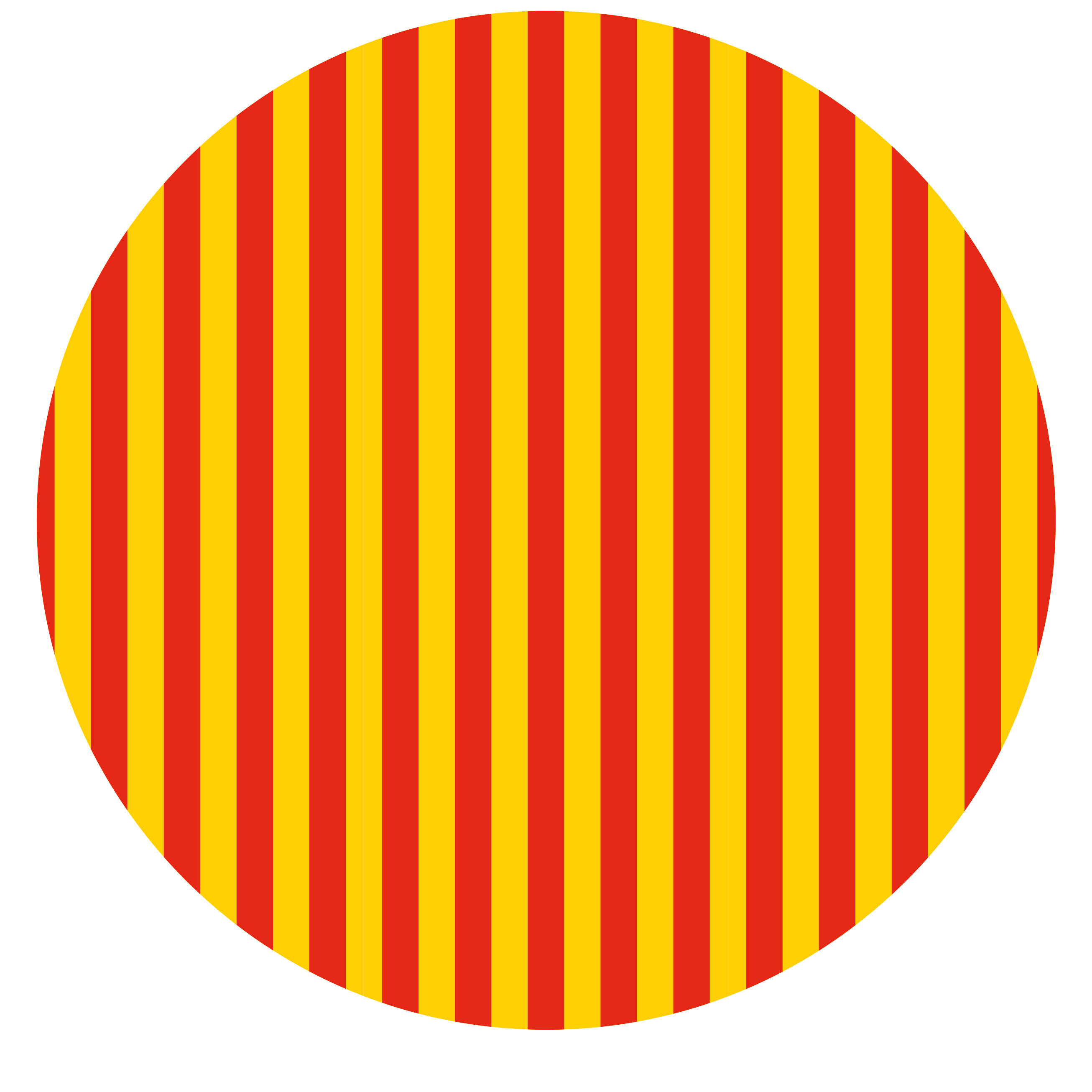 Stripes rug in vibrant striped display - TenStickers