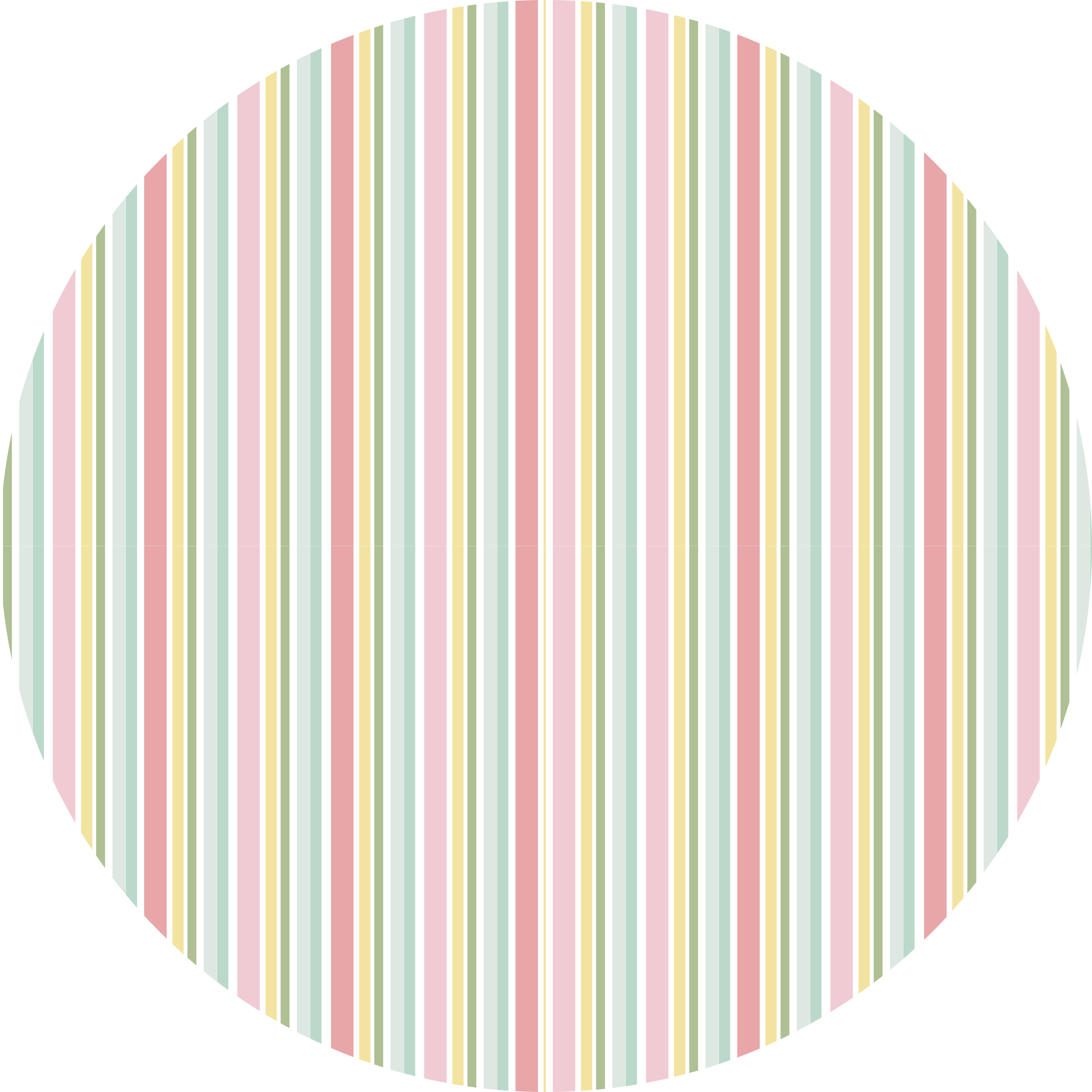 Stripes rug in lively striped design - TenStickers
