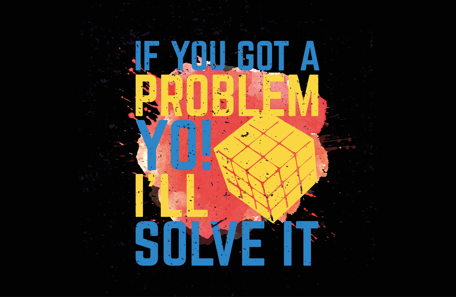 Problem Solving Message quote rug - TenStickers