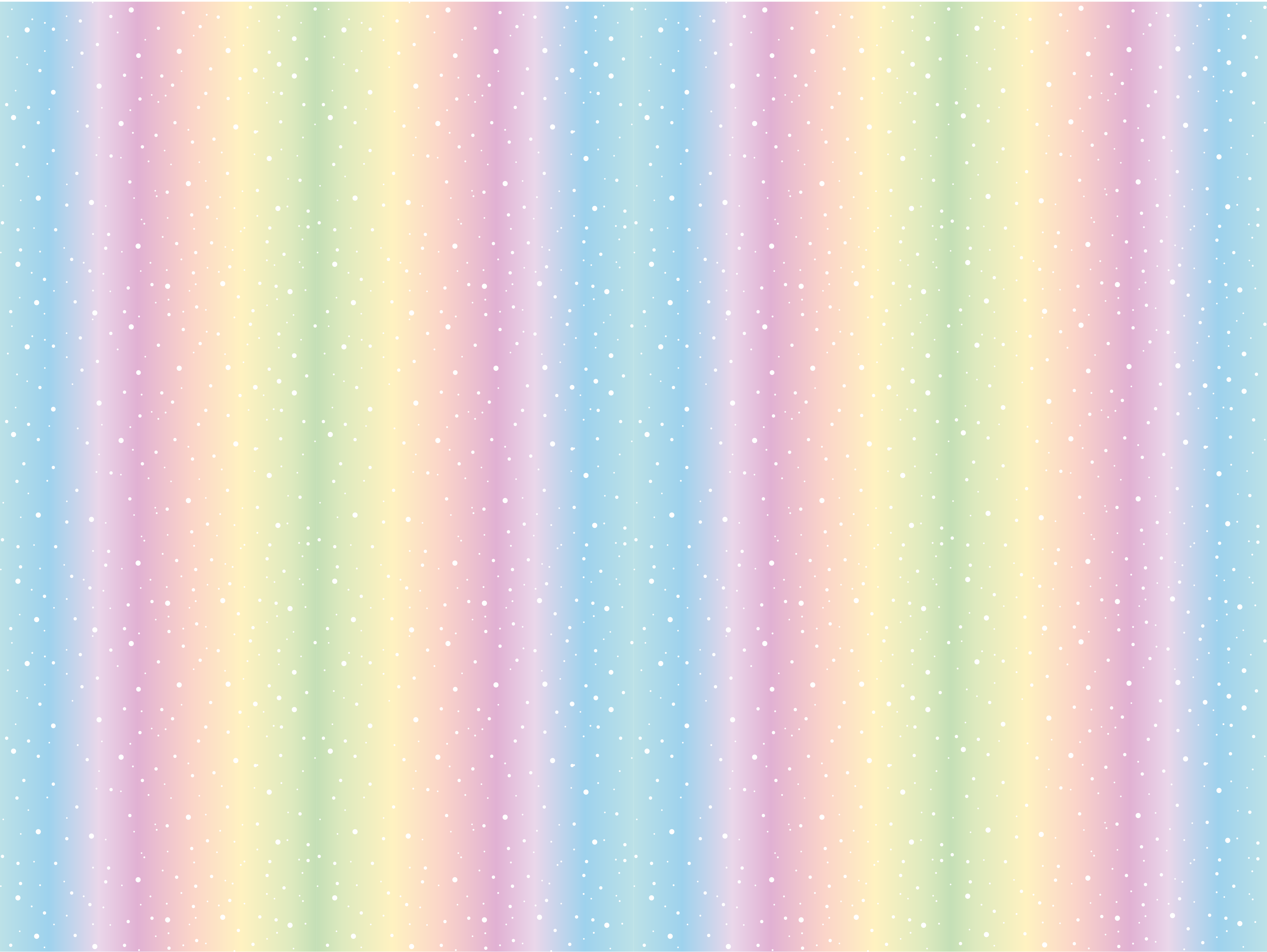 Pastel Rainbow Pattern kids rug - TenStickers