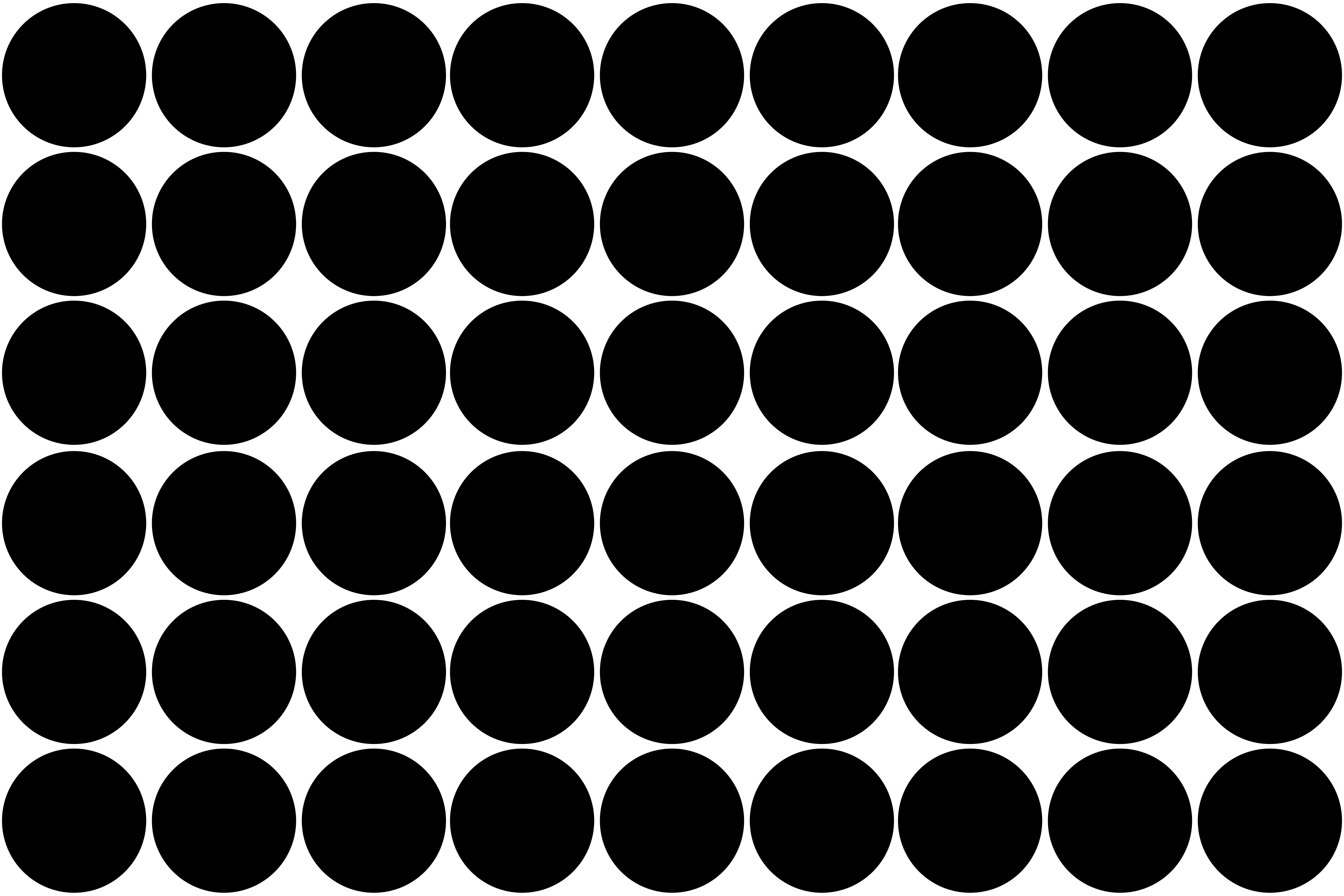 Monochrome Circle Pattern geometric rug - TenStickers