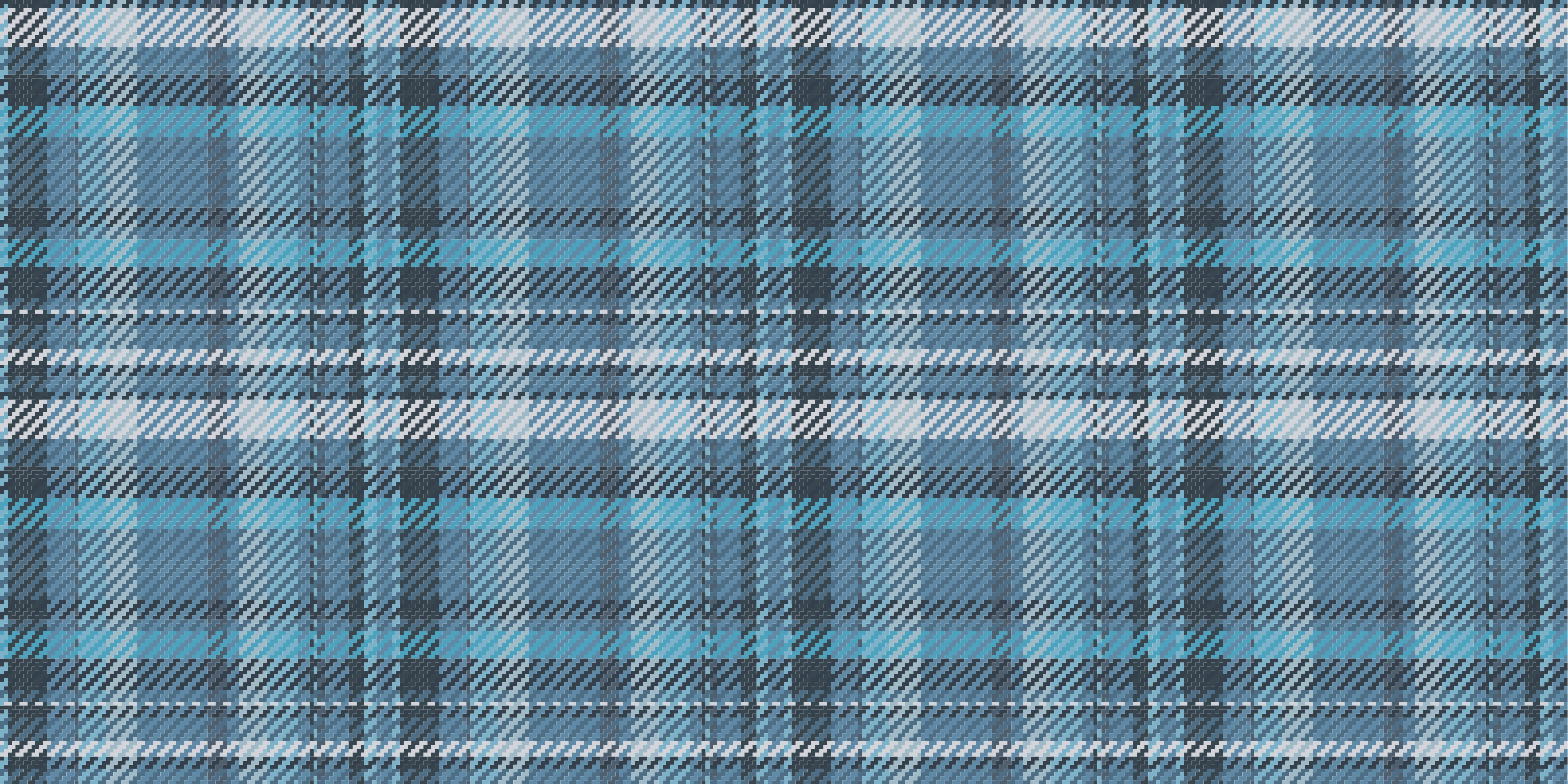 Plaid Patterned Blue stripes rug - TenStickers