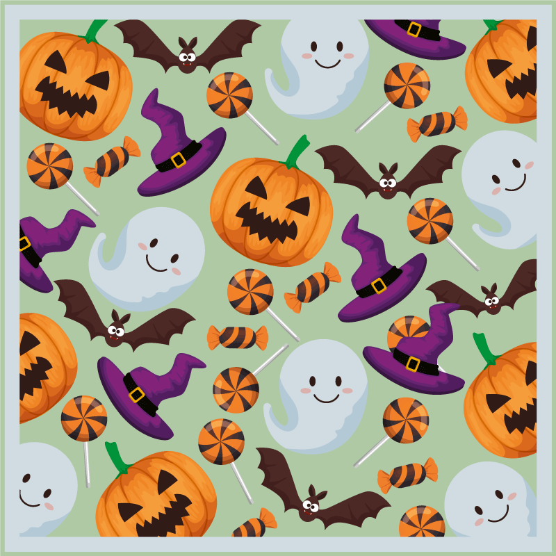 Halloween rugs for a spooky atmosphere - TenStickers