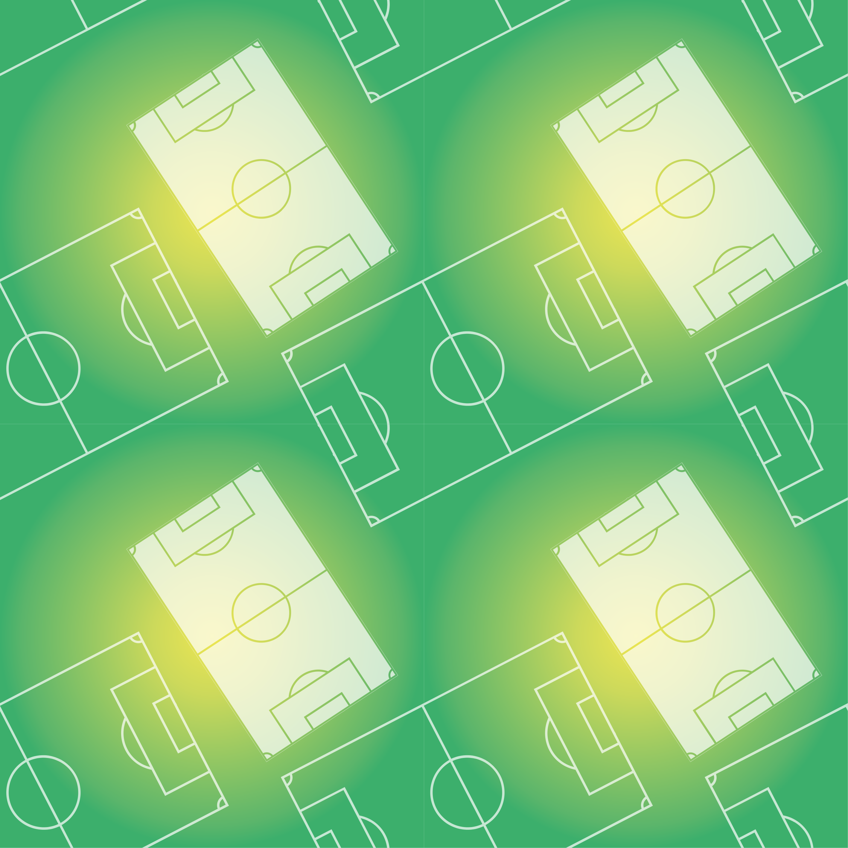 Soccer Field Pattern game rug - TenStickers