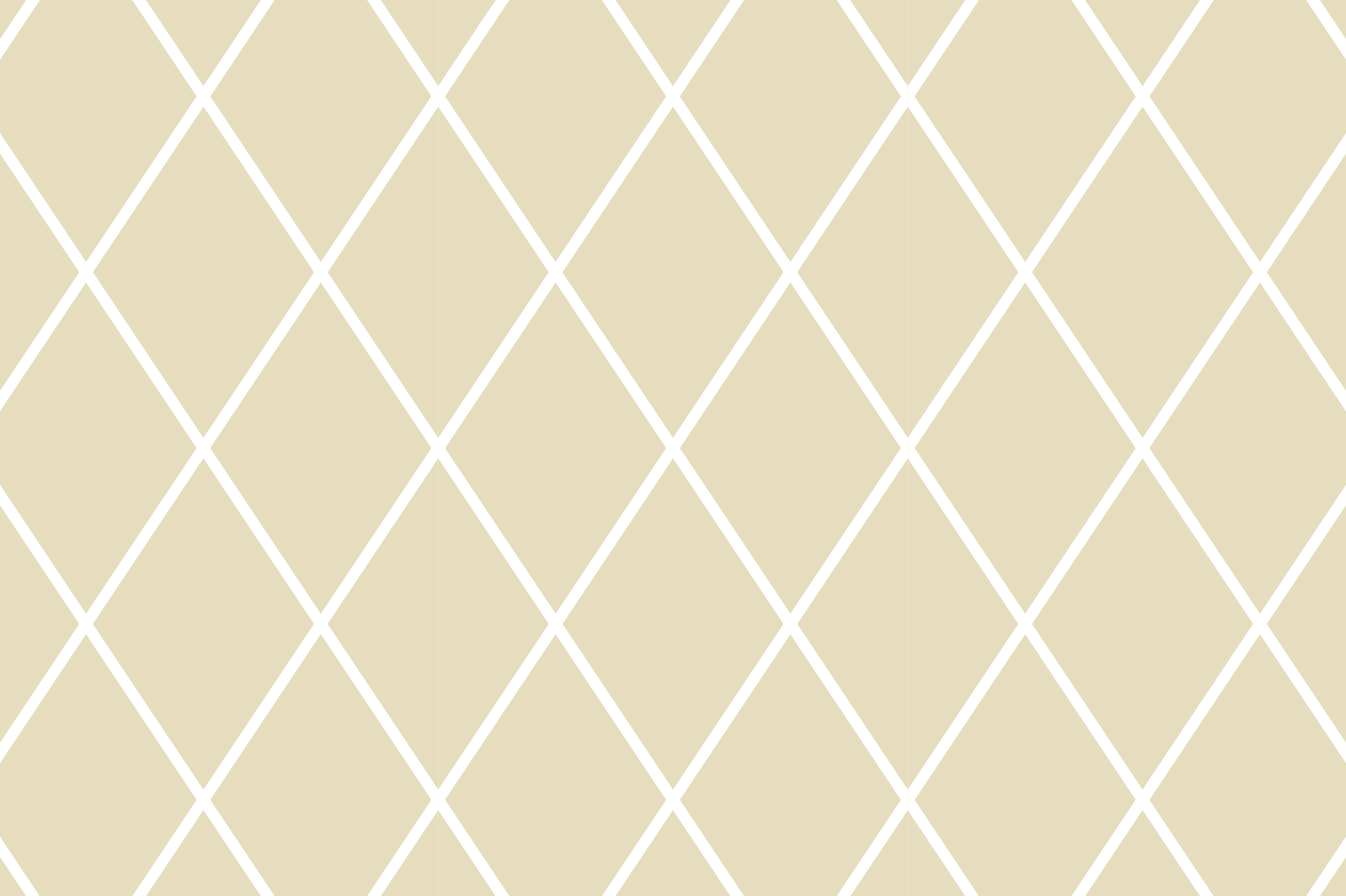 Diagonal cream lines living room rug - TenStickers