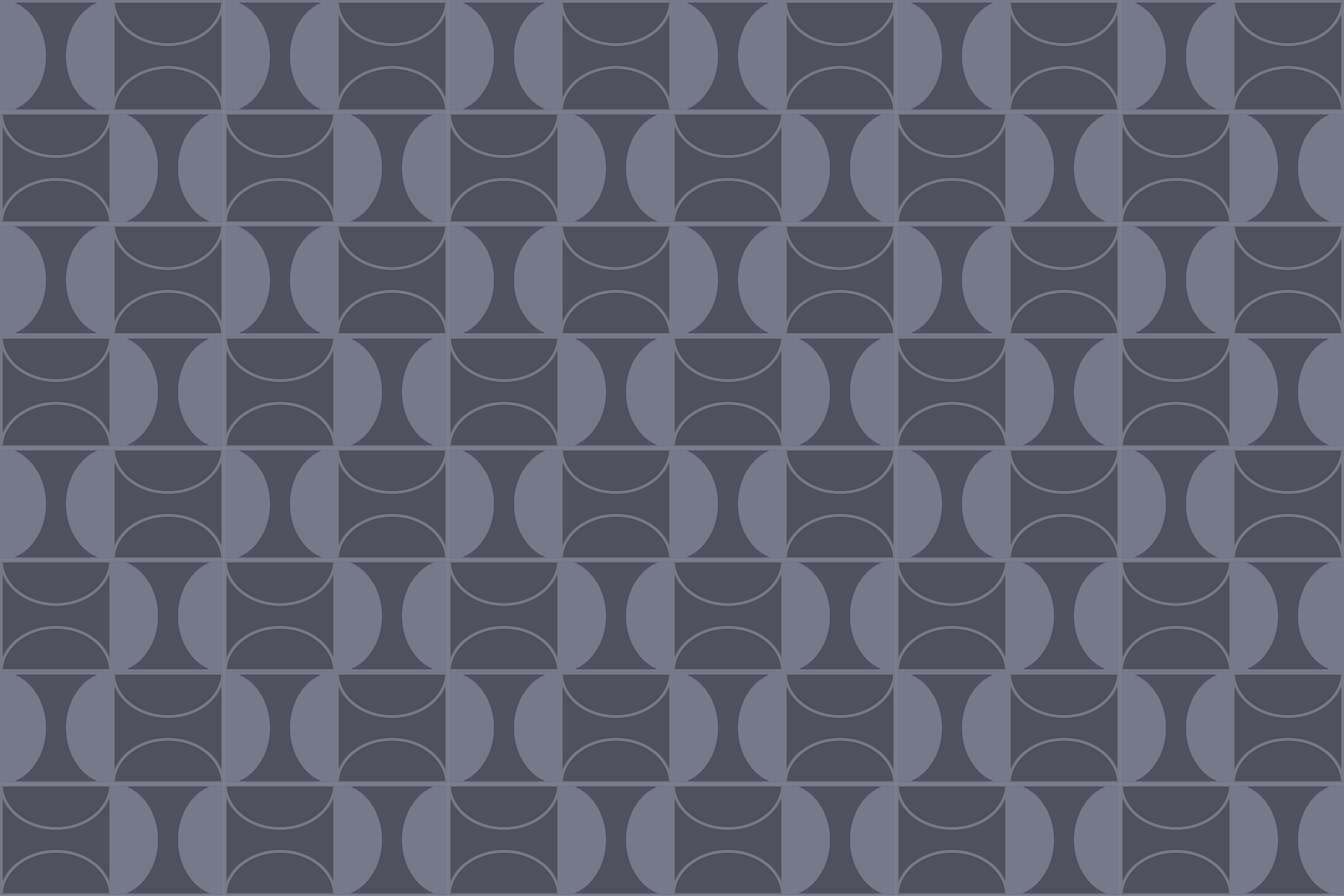 Circular Patterned Style geometric rug - TenStickers