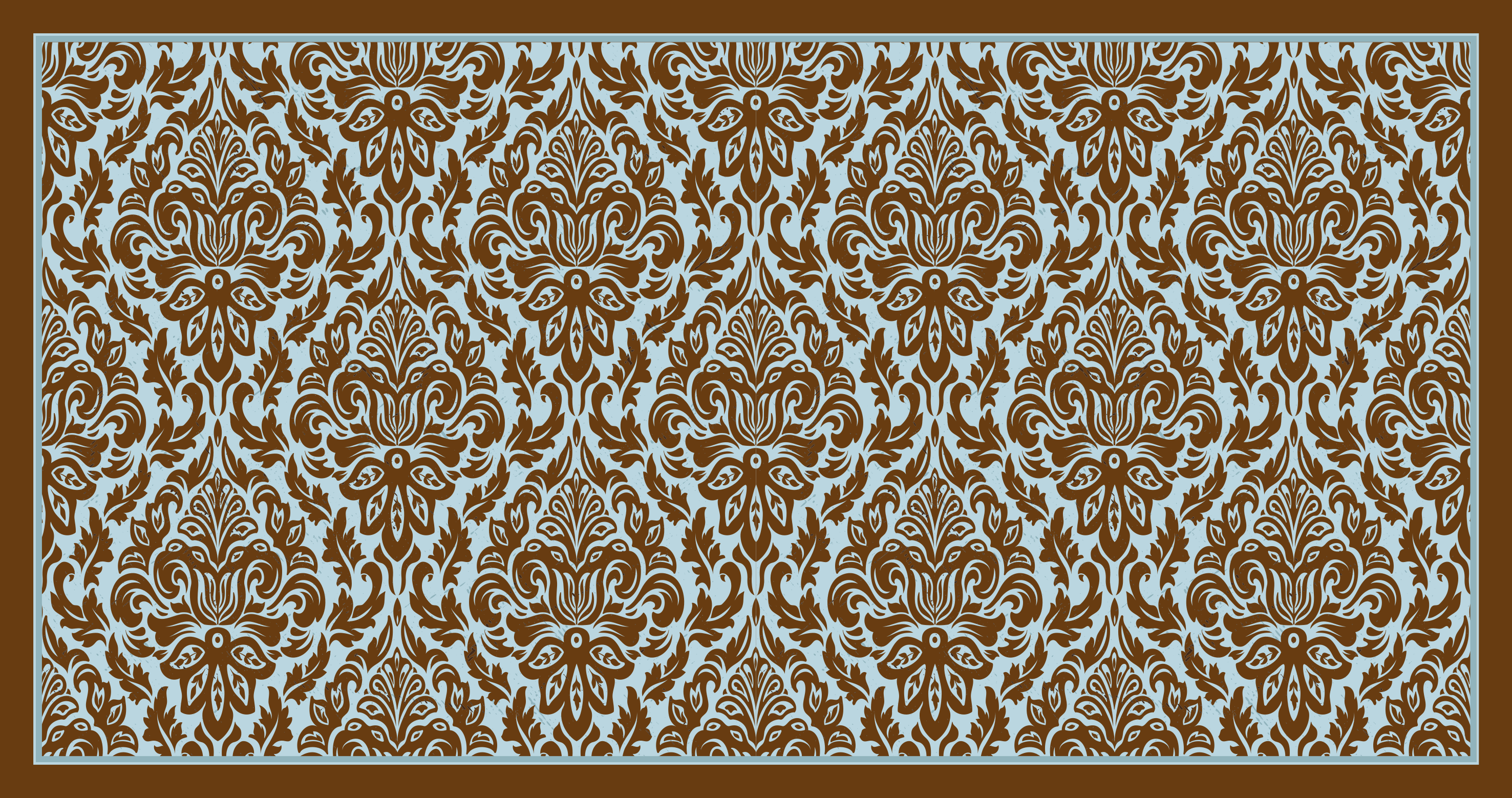 Elegant floral arrangement vintage rug - TenStickers