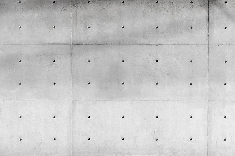 Concrete grey texture stone effect rug - TenStickers