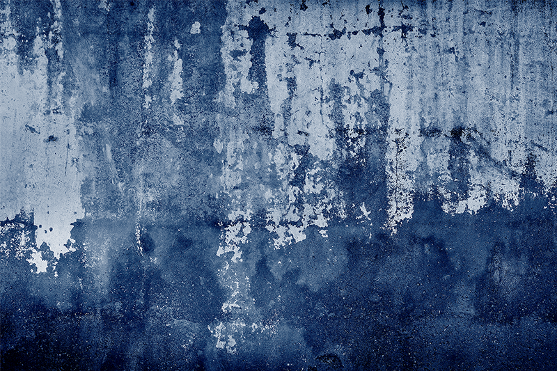 Dramatic blue texture rug - TenStickers