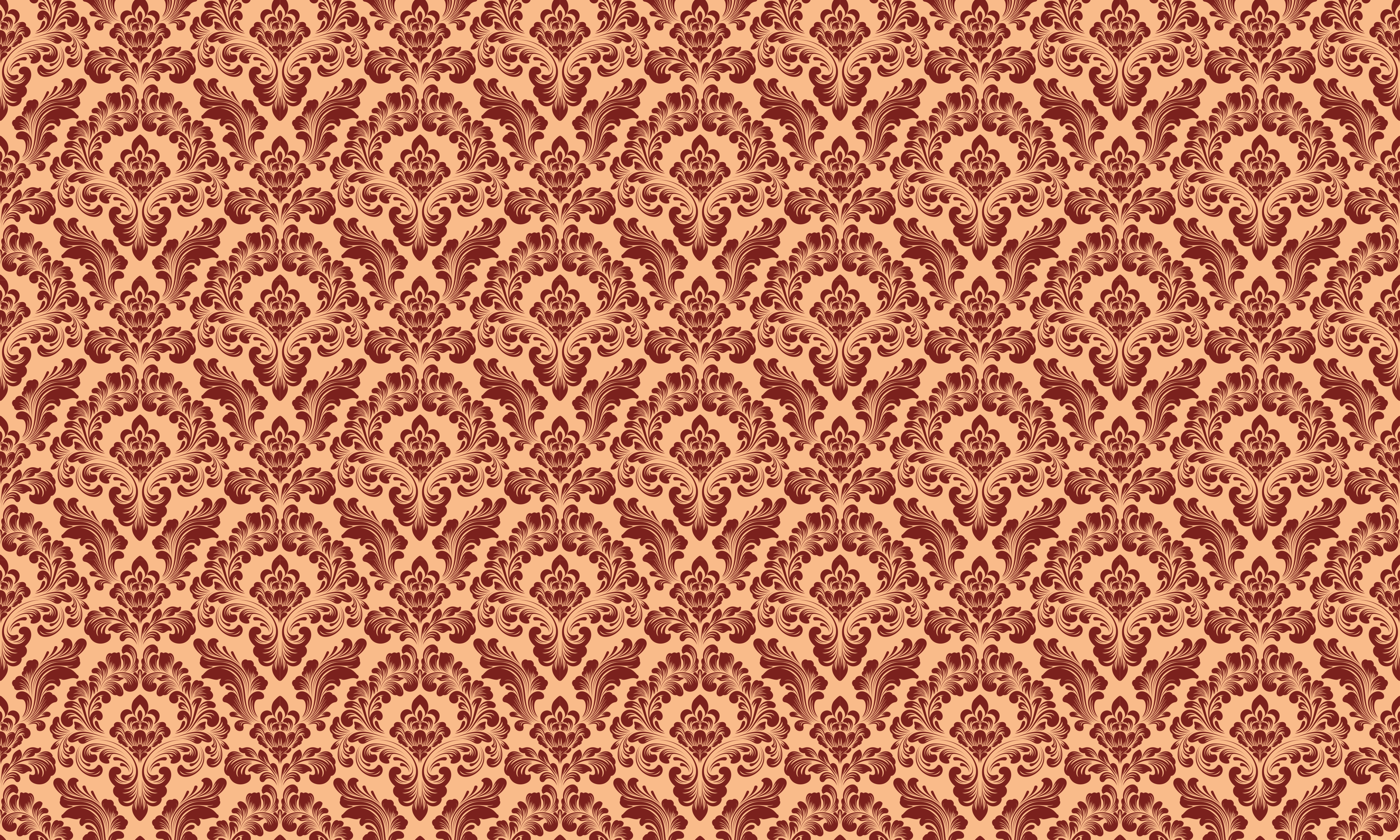 Baroque Pattern Elegance vintage rug - TenStickers
