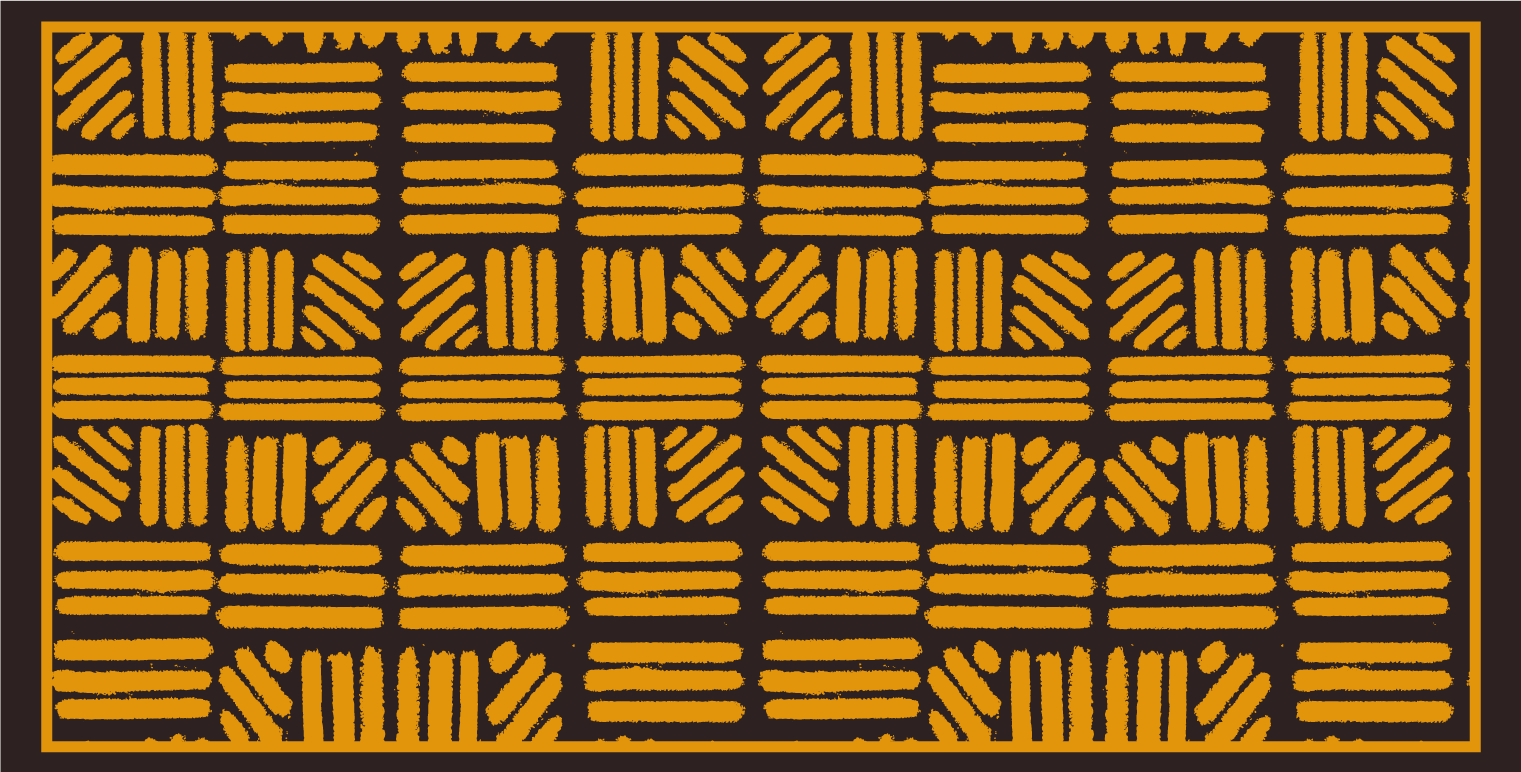 Abstract Geometric Pattern ethnic rug - TenStickers