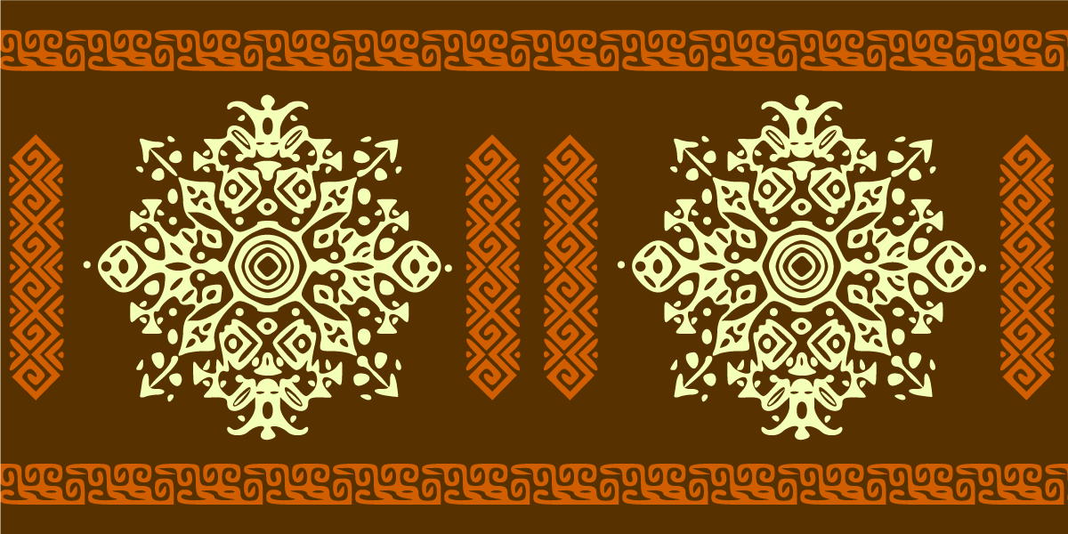 Mandala rug mandala pattern collection - TenStickers