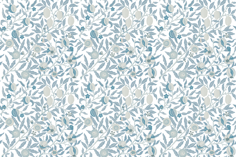 Botanical Leaf Pattern floral rug - TenStickers