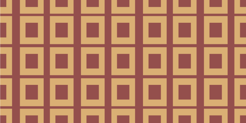 Geometric rug in geometric squares design - TenStickers