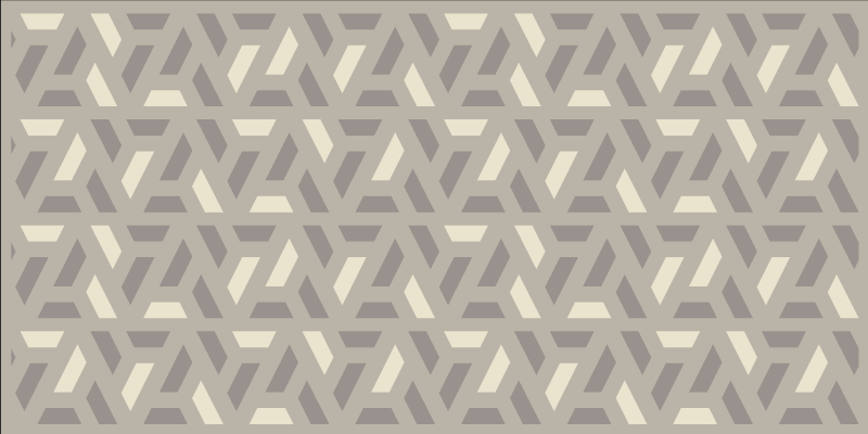 Abstract Herringbone geometric rug - TenStickers