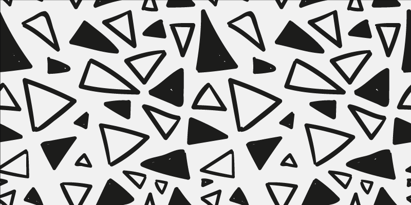 Abstract Triangular geometric rug - TenStickers