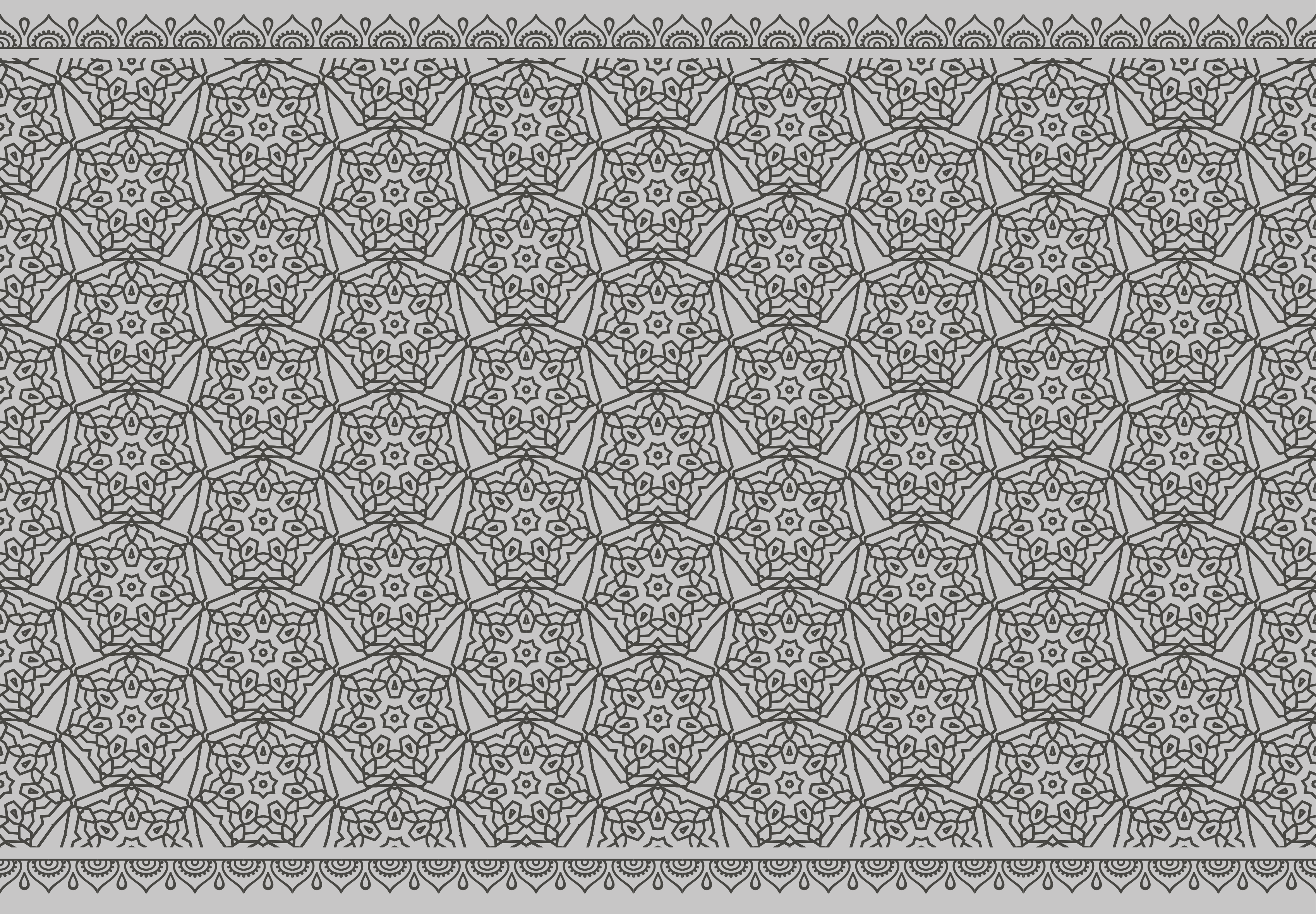 Mandala rug in perfect harmony - TenStickers