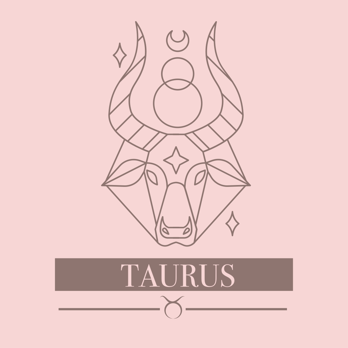 Taurus Zodiac Sign quote rug - TenStickers