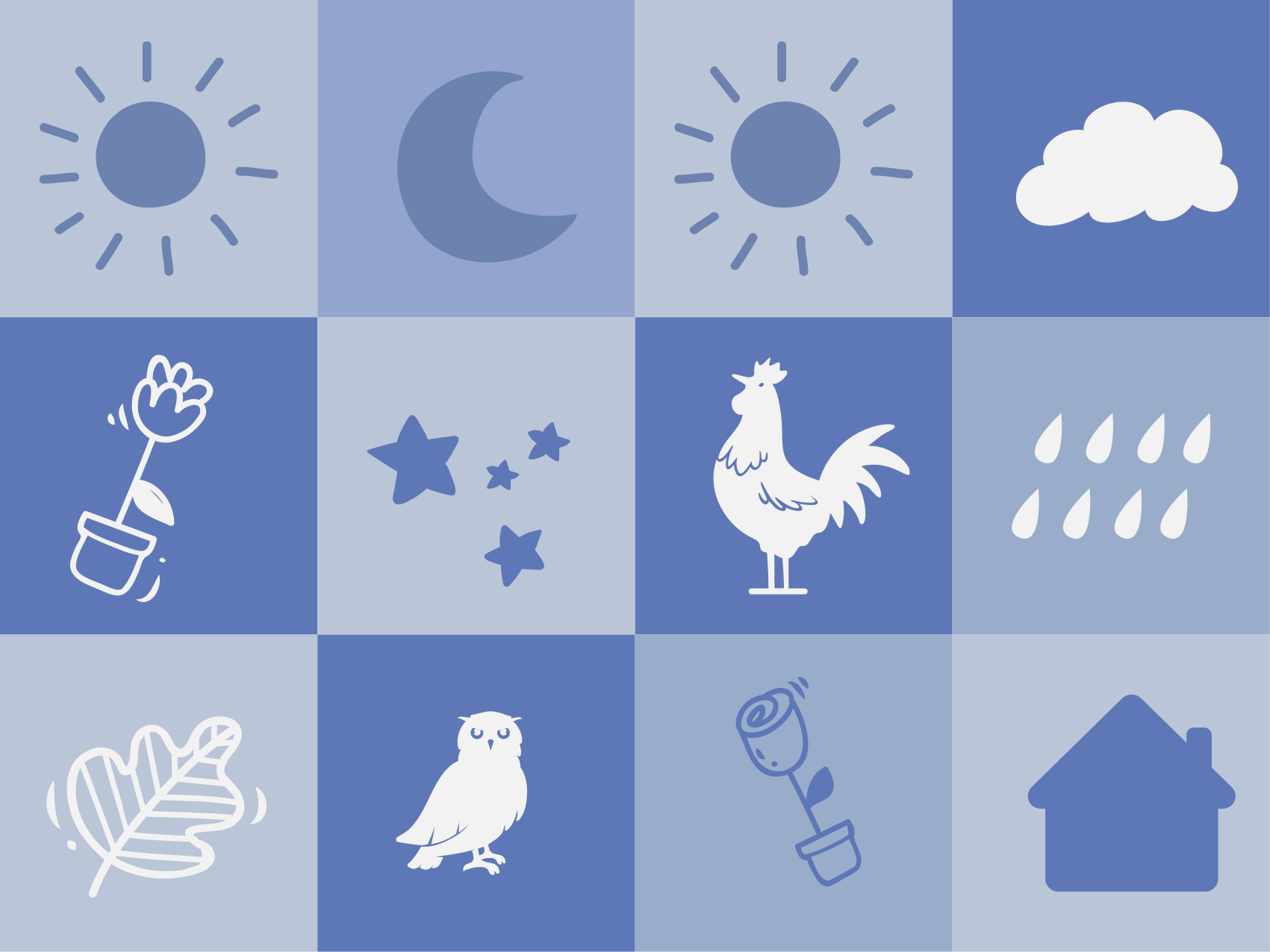 Nursery Checkerboard kids carpet - TenStickers