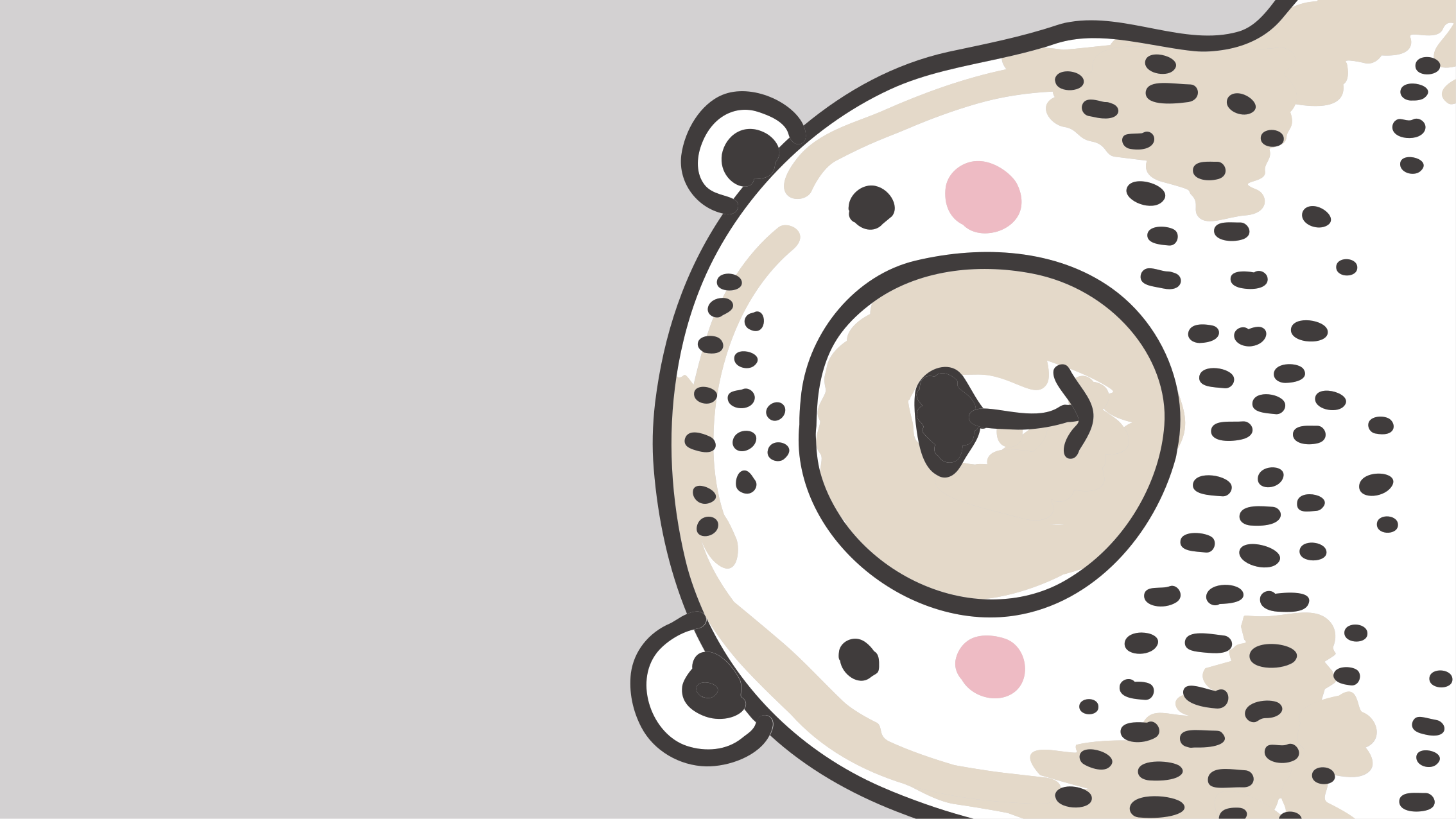 Bear Face Shape nursery rug - TenStickers