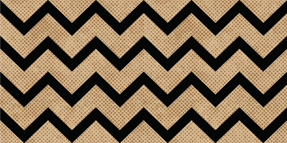 Chevron Textured geometric rug - TenStickers
