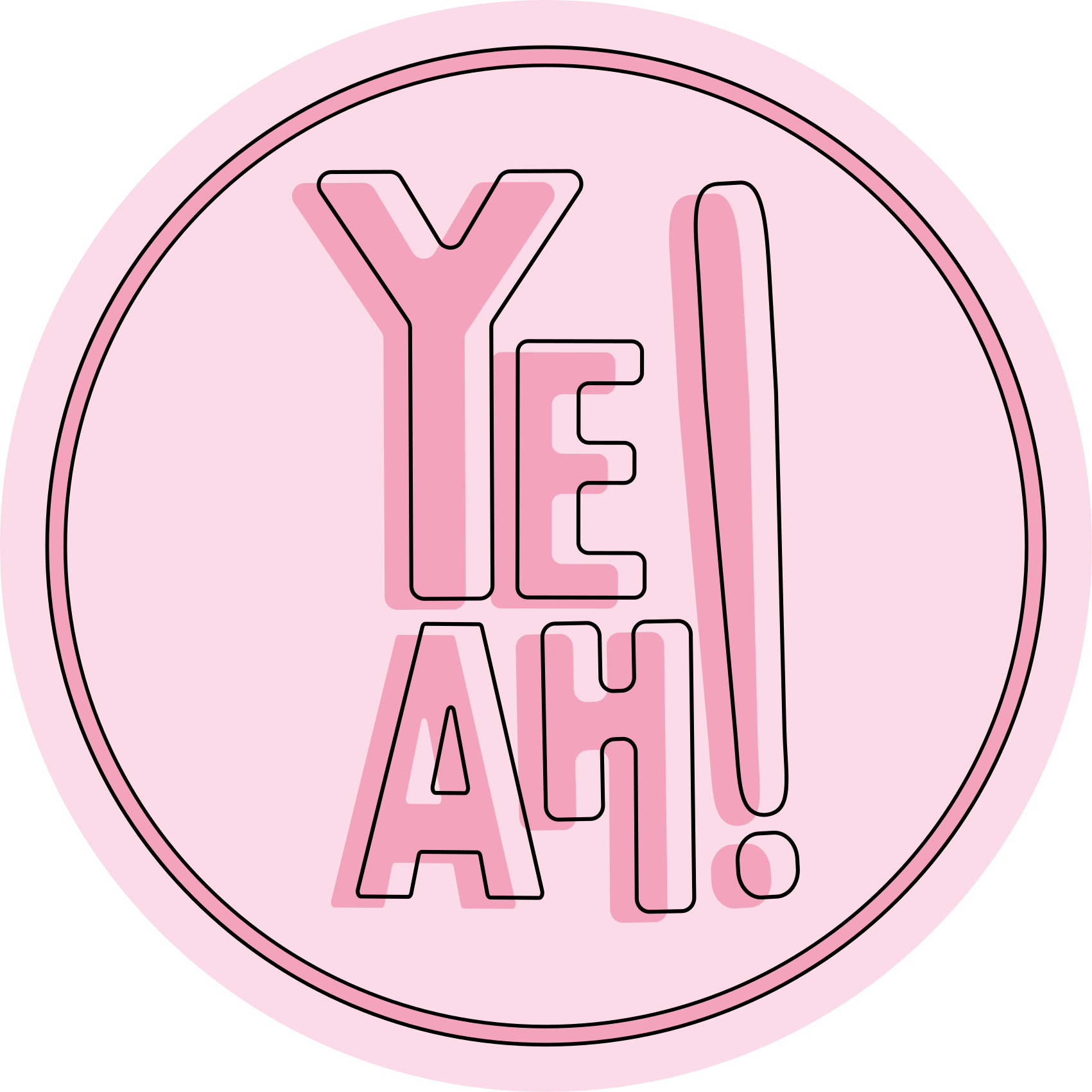 Expressive Text Motif quote rug - TenStickers