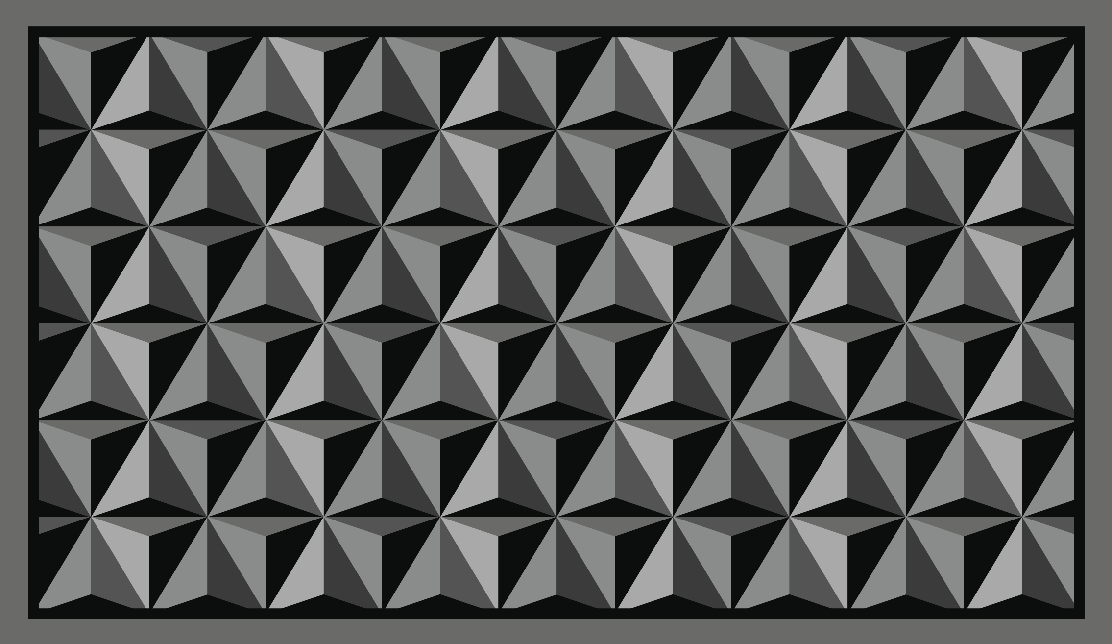 Geometric rug with geometric patterns - TenStickers