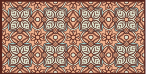 Symmetrical Pattern geometric rug - TenStickers