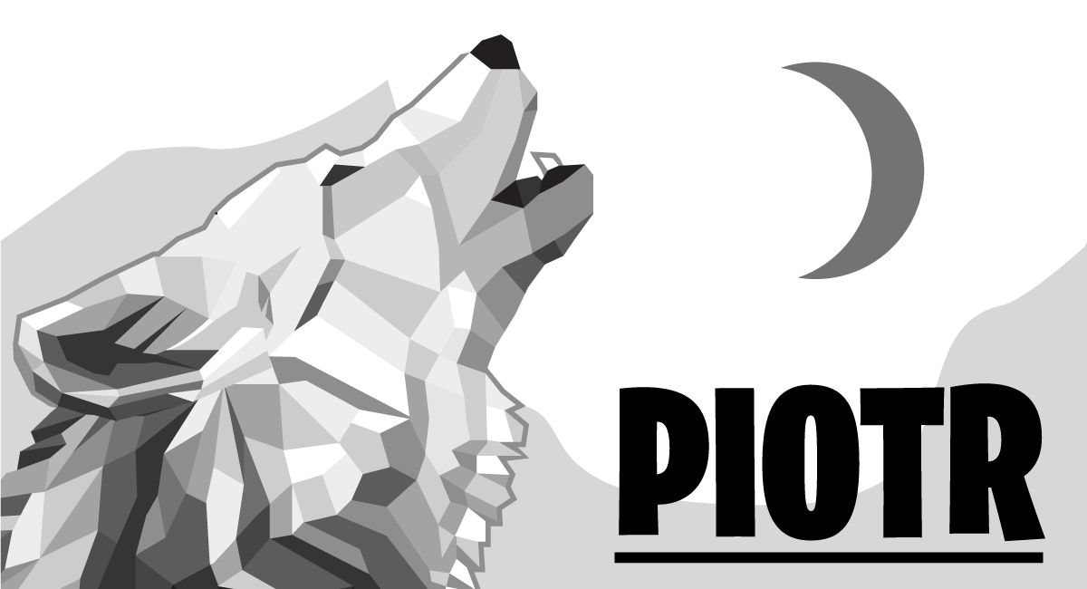 Geometric Wolf custom floor mat - TenStickers