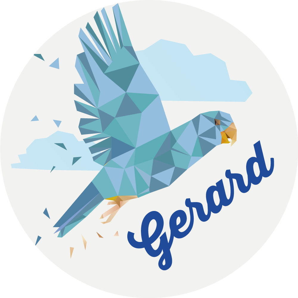 Customized Geometric Eagle custom floor mat - TenStickers