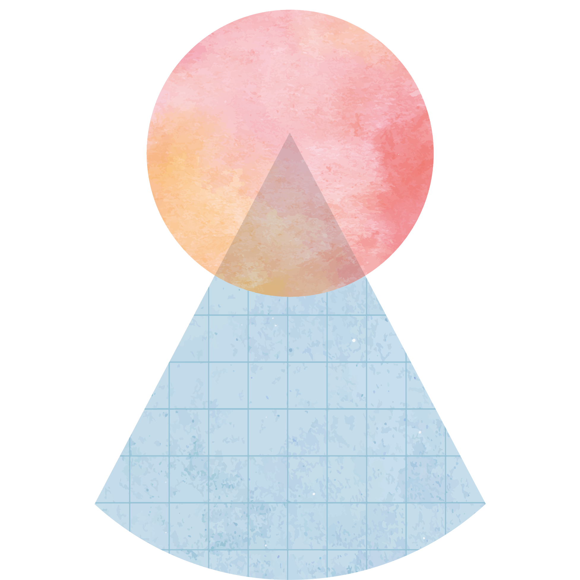 Sun and wall art triangle geometric rugs - TenStickers