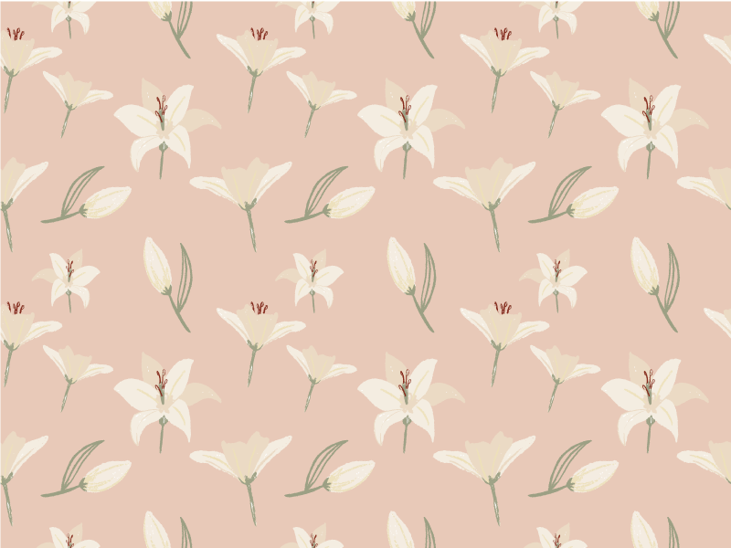 Floral Pastel Elegance flower rug - TenStickers
