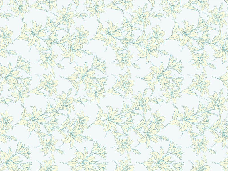 Gentle Blossom Motif kids rug - TenStickers