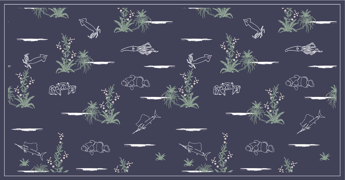 Nature rug with nature-inspired designs - TenStickers