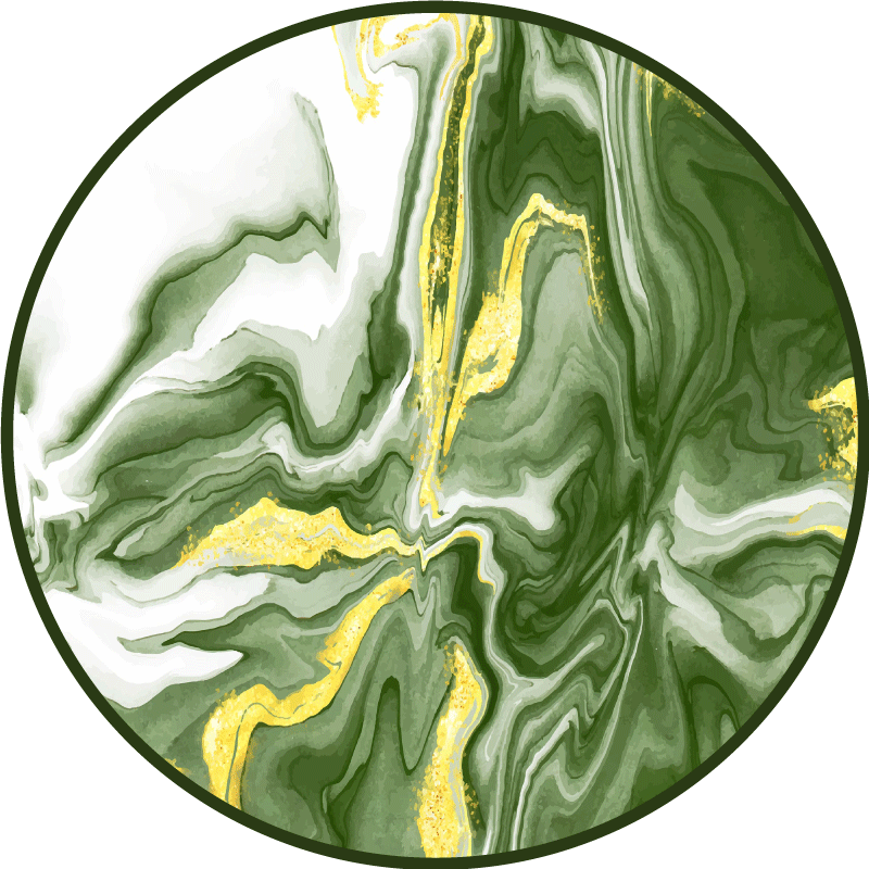 Marbled Elegance marble rug - TenStickers