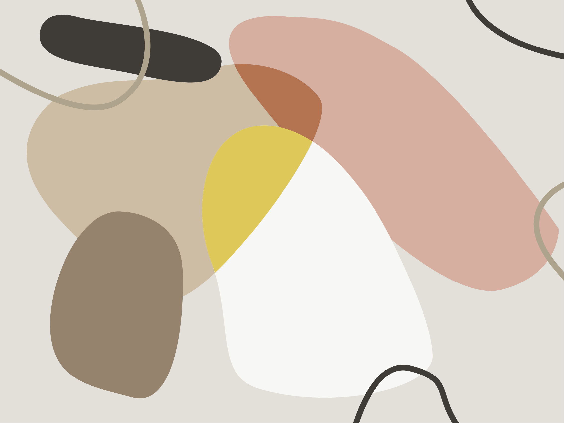 Abstract Shapes geometric rug - TenStickers