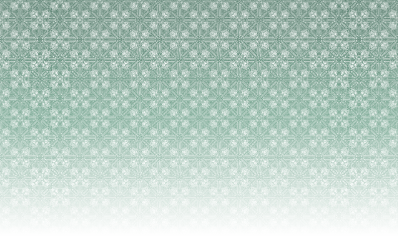 Mint green patterns bedroom carpet - TenStickers
