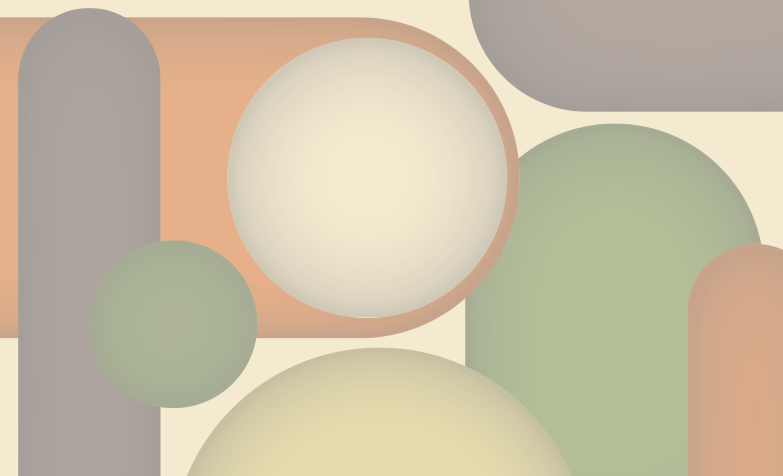 Contemporary Circular Patterns modern rug - TenStickers