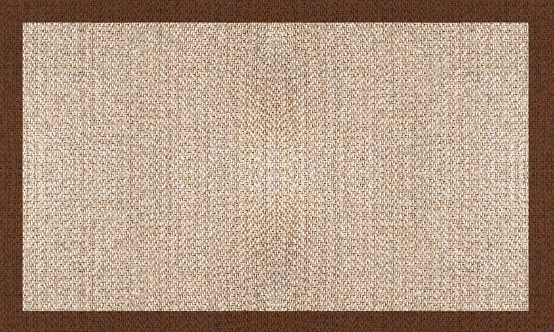 Woven rattan texture flooring carpet - TenStickers