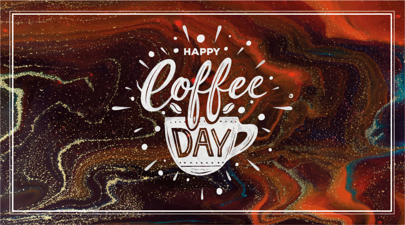coffee marble custom vinyl rug - TenStickers