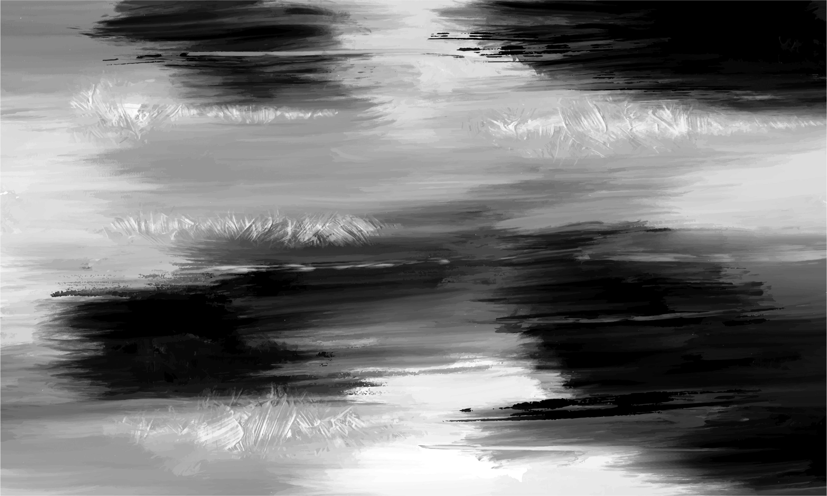 Abstract paint office vinyl carpet - TenStickers