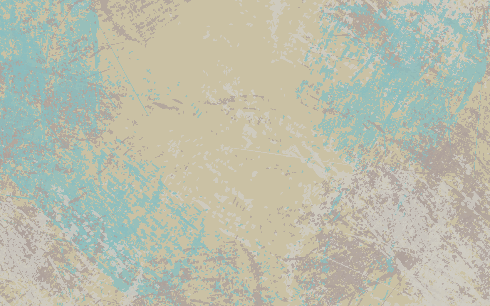 Yellow & Blue abstract design dining room rug - TenStickers