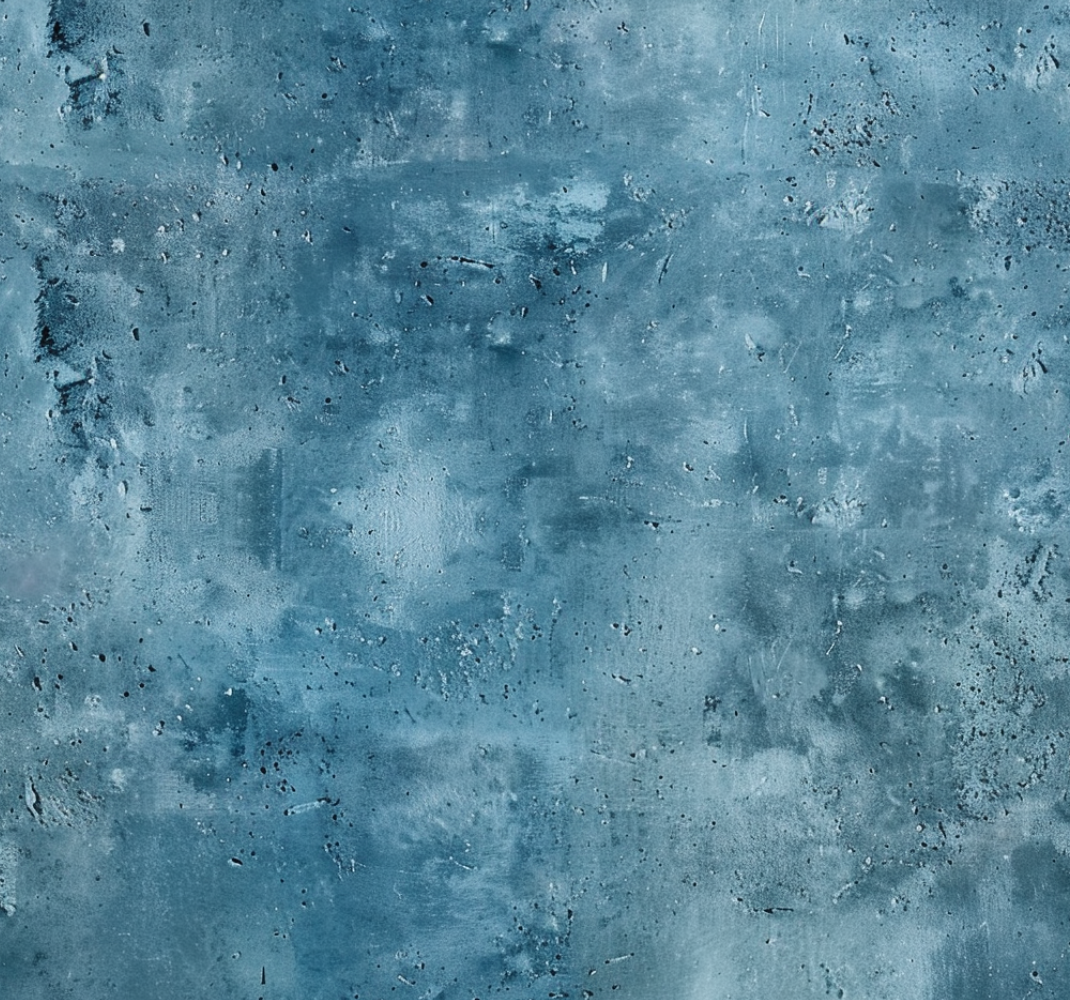 Textured design blue rug - TenStickers