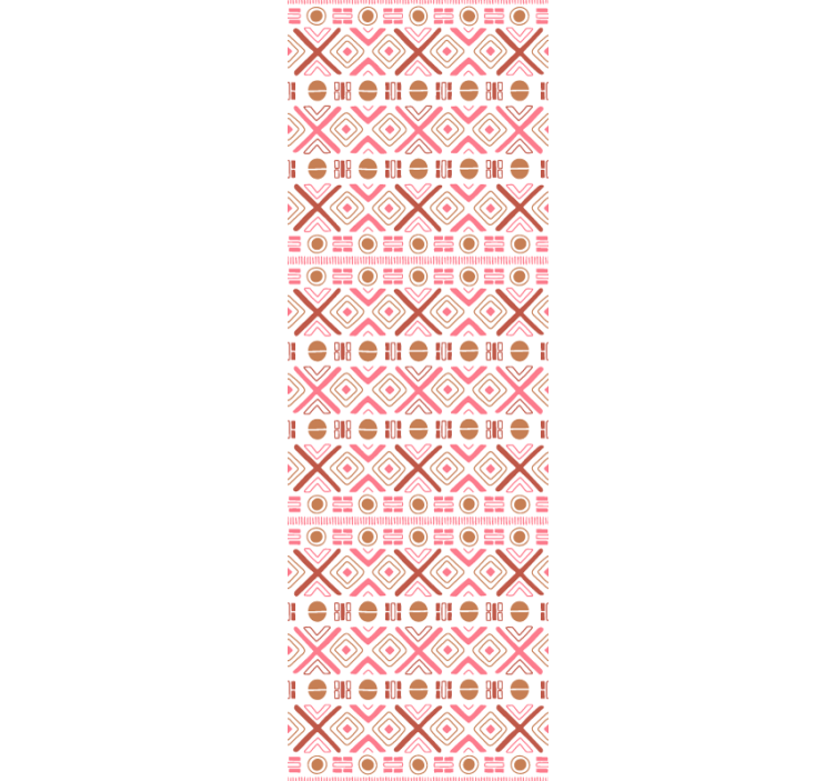 Decorative Geometric Patterns ornamental flower wallpaper - TenStickers