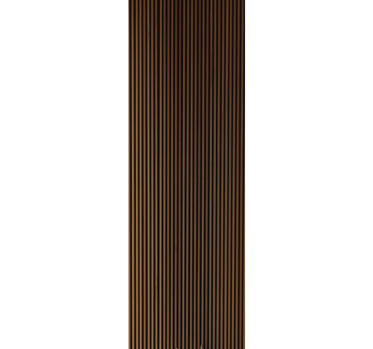 Striped Brown Texture textured wallpaper - TenStickers