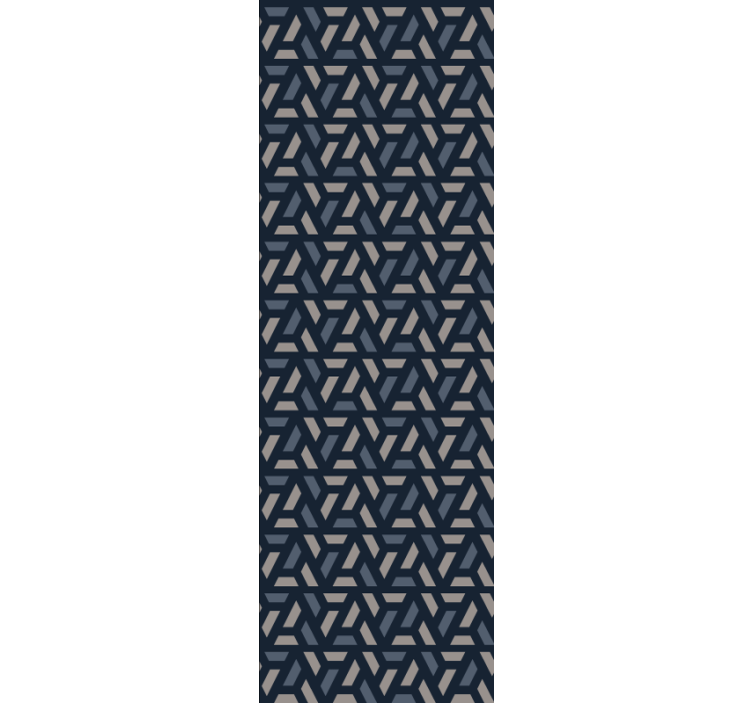 Dynamic Pattern Arrangement geometric wallpaper - TenStickers